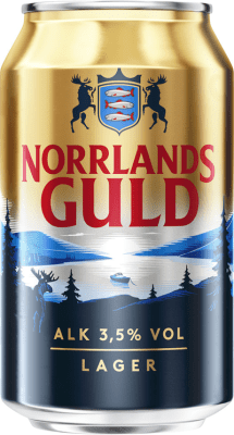 Zoom bild av Norrlands Guld 33cl lageröl 24 burkar 6-pack