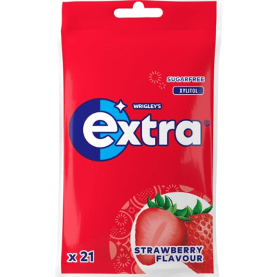 Zoom bild av Extra Strawberry 30x29g