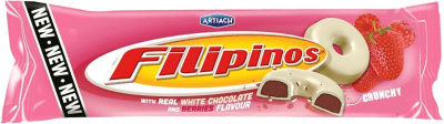 Filipinos Kex White Chocolate & Berries 12x128g