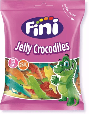 Fini Jelly Crocodiles 12x75g