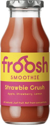 Froosh Smoothie Strawbie Crush 250ml – Jordgubb, äpple och citron smoothie