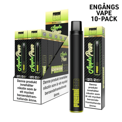 Frunk Bar Mesh Apple Pear – engångsvape med smak av äpple och päron, 20mg nikotinsalt, 10-pack