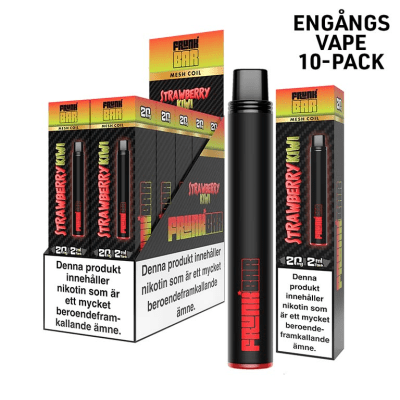 Frunk Bar Mesh Strawberry Kiwi – engångsvape med jordgubb och kiwi, 20 mg nikotinsalt, 10-pack