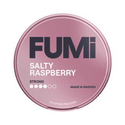Zoom bild av FUMI Salty Raspberry Strong – Hallonsmak med sälta i slimformat