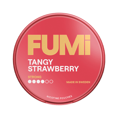 FUMI Tangy Strawberry Strong – Jordgubbsnikotinpåse med syra