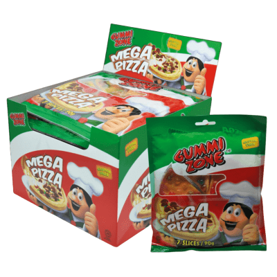 Gummi Zone Mega Pizza 12x90g