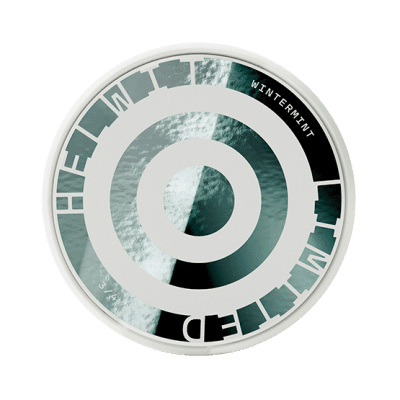 Helwit Wintermint – tobaksfria nikotinpåsar med söt och örtig mintsmak