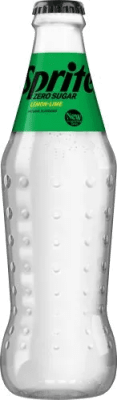 Sprite Zero glasflaska 33cl sockerfri läsk citron lime