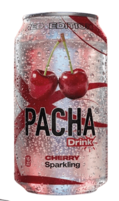 Pacha Cherry 330ml burk läsk körsbärssmak