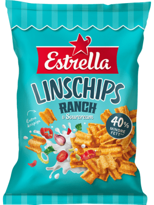Estrella Linschips Ranch & Sourcream 12x90g
