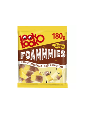 Zoom bild av LOOK O LOOK FOAMMIES COLA LEMON 12X180G