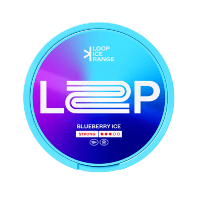 Loop Blueberry Ice 10 pack – nikotinpåsar med blåbär och mint