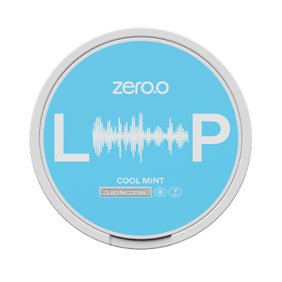 LOOP Zero Cool Mint – nikotinfria och tobaksfria mintsmakande påsar