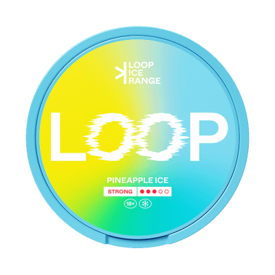 Loop Pineapple Ice all white snus ananas 10-pack