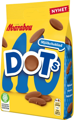Marabou Dots Mjölkchoklad 10x120g