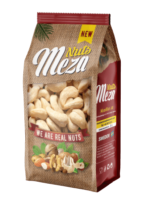 Meza Naturella Nötter 250g – osaltade och orostade blandade nötter