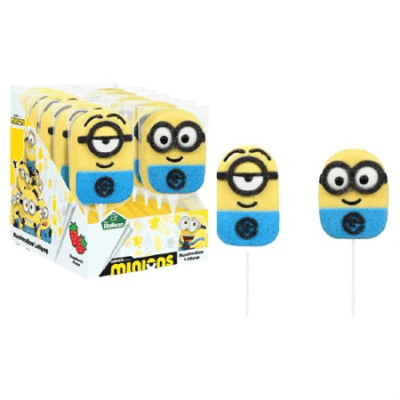 Zoom bild av Minions Marshmallow Lollipop 12x45g