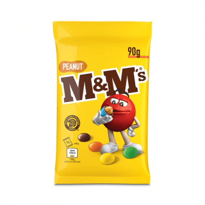Zoom bild av M&M’s Peanut 90g – Jordnötter med choklad, 20-pack
