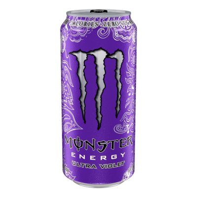 Monster Ultra Violet 12 x 500 ml – Sockerfri energidryck med citrus- och druvsmak