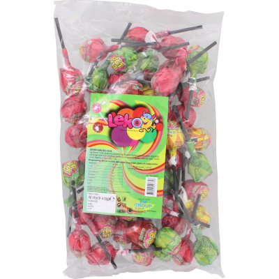 Leko Sur Mix Klubba 18g – sura klubbor i mix i 48-pack.