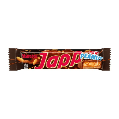 Japp Peanut 60g chokladbar med jordnötter