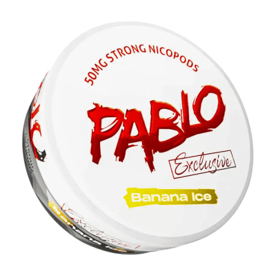 Zoom bild av Pablo Exclusive 50mg Banana Ice