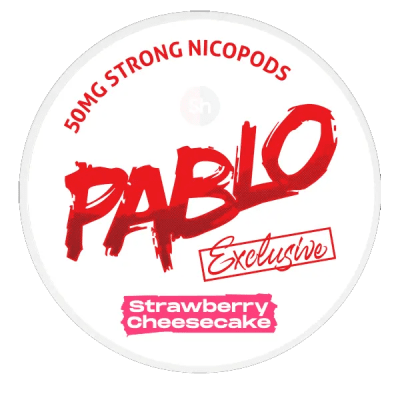 Pablo Exclusive 50mg Strawberry Cheesecake