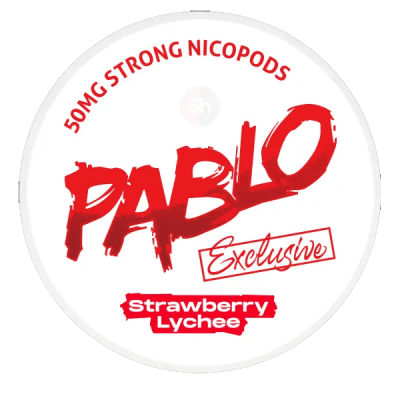 Pablo Exclusive 50mg Strawberry Lychee