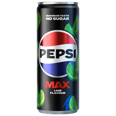 Pepsi Max Lime 33cl burk sockerfri cola lime smak