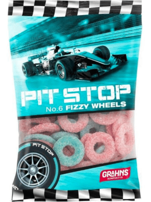Pit Stop Fizzy Wheels 160g