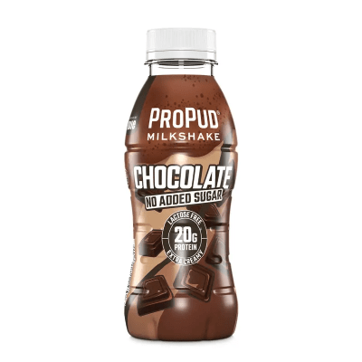 Propud Milkshake Chocolate 330ml – proteinshake med chokladsmak i 8-pack.
