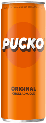 Zoom bild av Pucko Slim 250ml burk chokladdryck sockerreducerad
