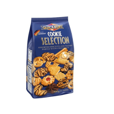 Quickbury Cookie Selection 400g blandade cookies kakor