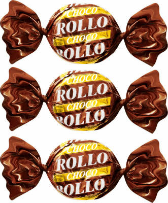 Rollo Choco 2,5 kg – klassisk chokladkola för lösviktsförsäljning