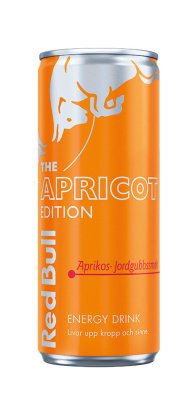Zoom bild av Red Bull Aprikos & Jordgubb 250ml burk – energidryck i 24-pack för återförsäljare