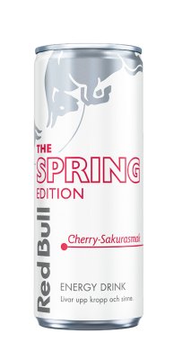 Zoom bild av Red Bull Spring Edition Cherry 355ml burk – energidryck med körsbärssmak i 24-pack för återförsäljare