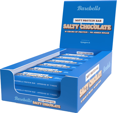 BAREBELLS PROTEIN BAR SALTY CHOCOLATE 12X55G