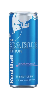 Zoom bild av Red Bull Sea Blue 250ml burk – energidryck i 24-pack för återförsäljare