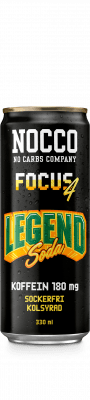 Nocco Focus 4 Legend Soda 24x33cl
