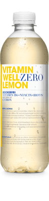 Vitamin Well Zero Lemon 12x50cl