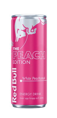 Zoom bild av Red Bull White Peach Sockerfri 250ml burk – sockerfri energidryck med vit persika i 24-pack för återförsäljare
