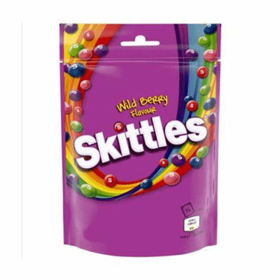 Skittles Wild Berry 152g – färgglatt bärgodis i stor påse