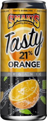 Zoom bild av Smakis Tasty Orange Eko 33cl – Ekologisk kolsyrad apelsindryck