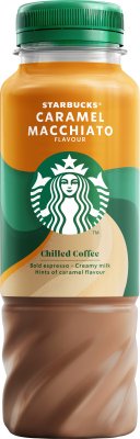 Starbucks Caramel Macchiato 220ml PET flaska kaffedryck med karamell