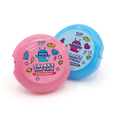 Galaxy Gum Tape 58g tuggummi i tape form färgglatt godis