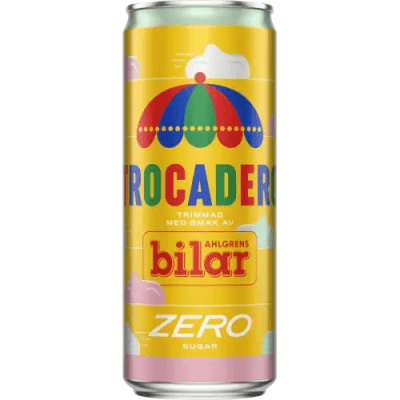Trocadero Zero Ahlgrens Bilar 33cl – sockerfri läsk i 20-pack.
