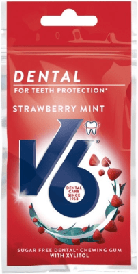 V6 Strawberry Mint Dental 28x30g