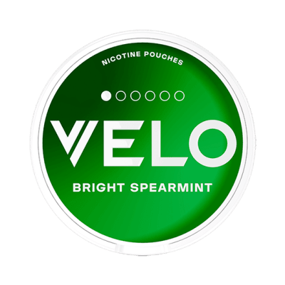 VELO Bright Spearmint Mini – Tobaksfria nikotinpåsar med spearmint- och mentolsmak