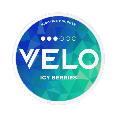 VELO Icy Berries – tobaksfria nikotinpåsar med smak av bär och mint
