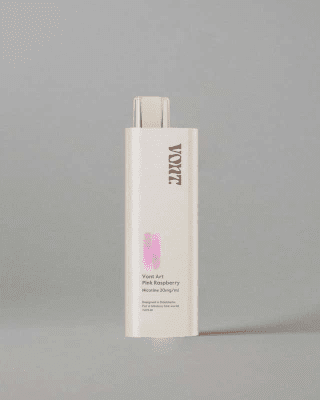 Vont Art Pink Raspberry 20mg – engångsvape med smak av rosa hallon.